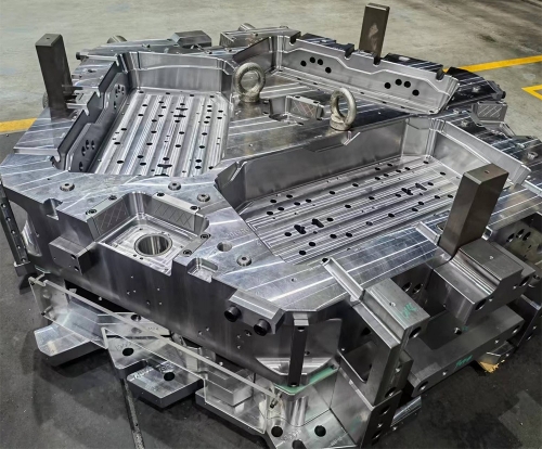 一體式三色車燈模架